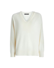 Cloister White Knit Sweater