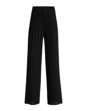 Drew Black  pants with pleating