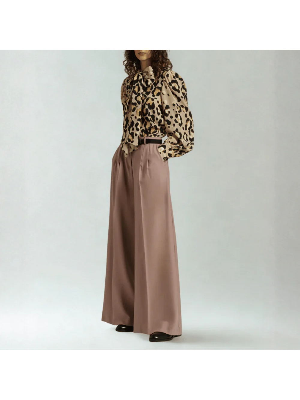 Angelica Blouse in Animalier