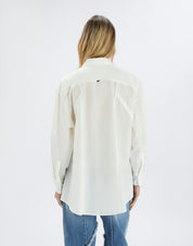Found White Shirt with panel detail