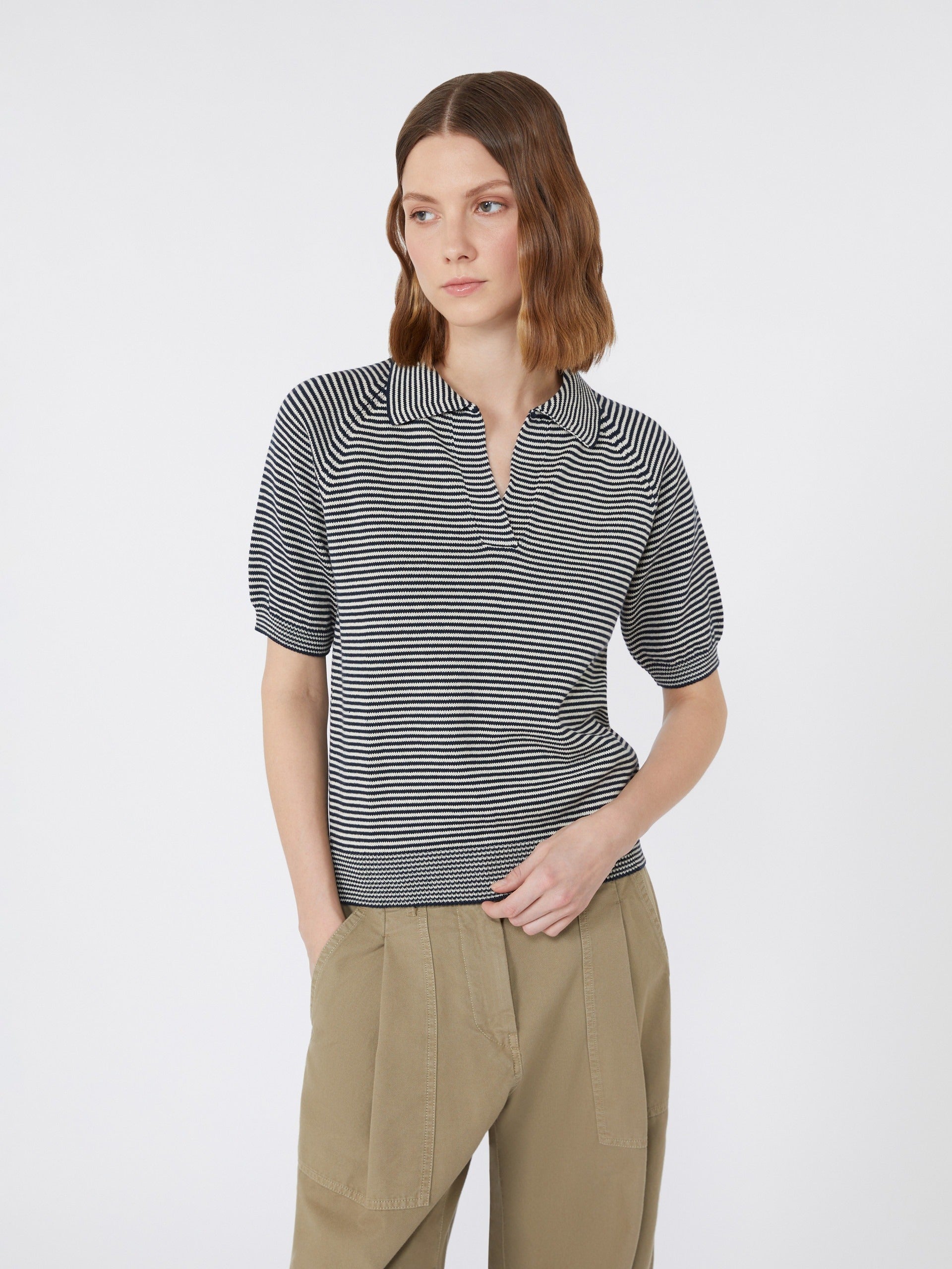 Junior Cotton Yarn Polo Knit