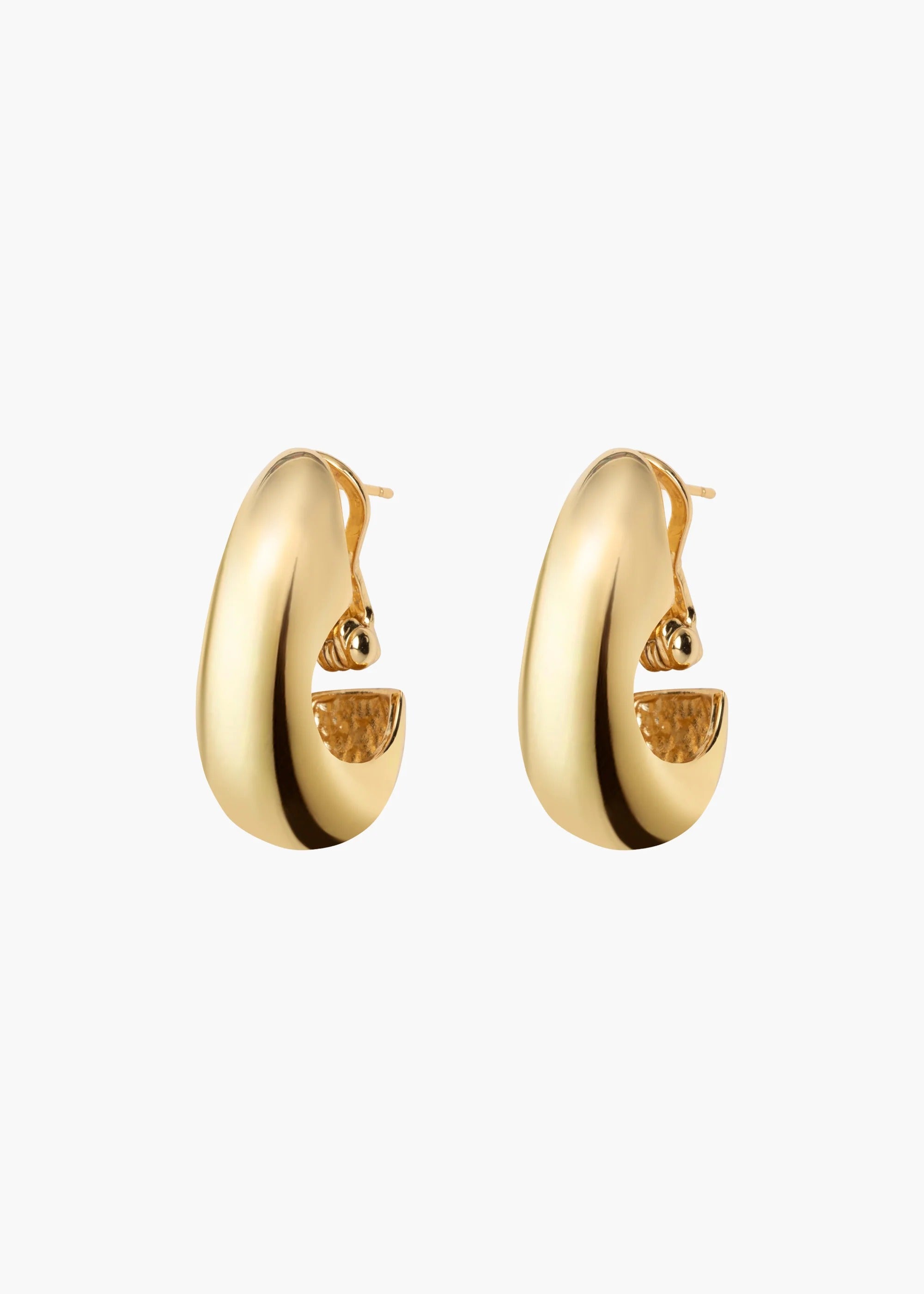 Miral Hoop Earrings Gold
