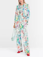 WUKARI puddle pants with print