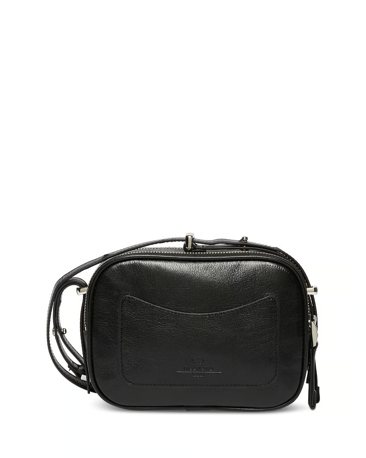 Zeda Leather mini bag - BLACK