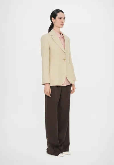 Galli  Single Breasted Blazer Sand
