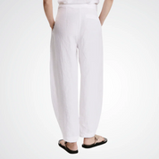 Linen slim pant