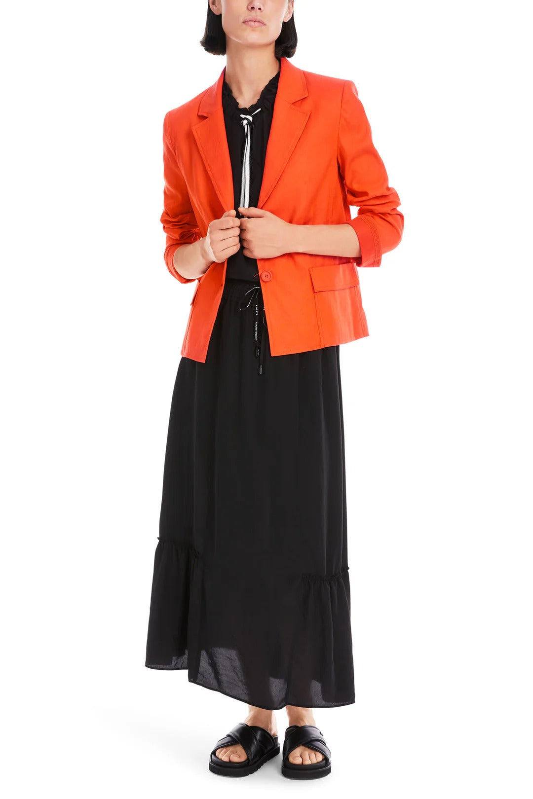 Orange Light Summer Blazer