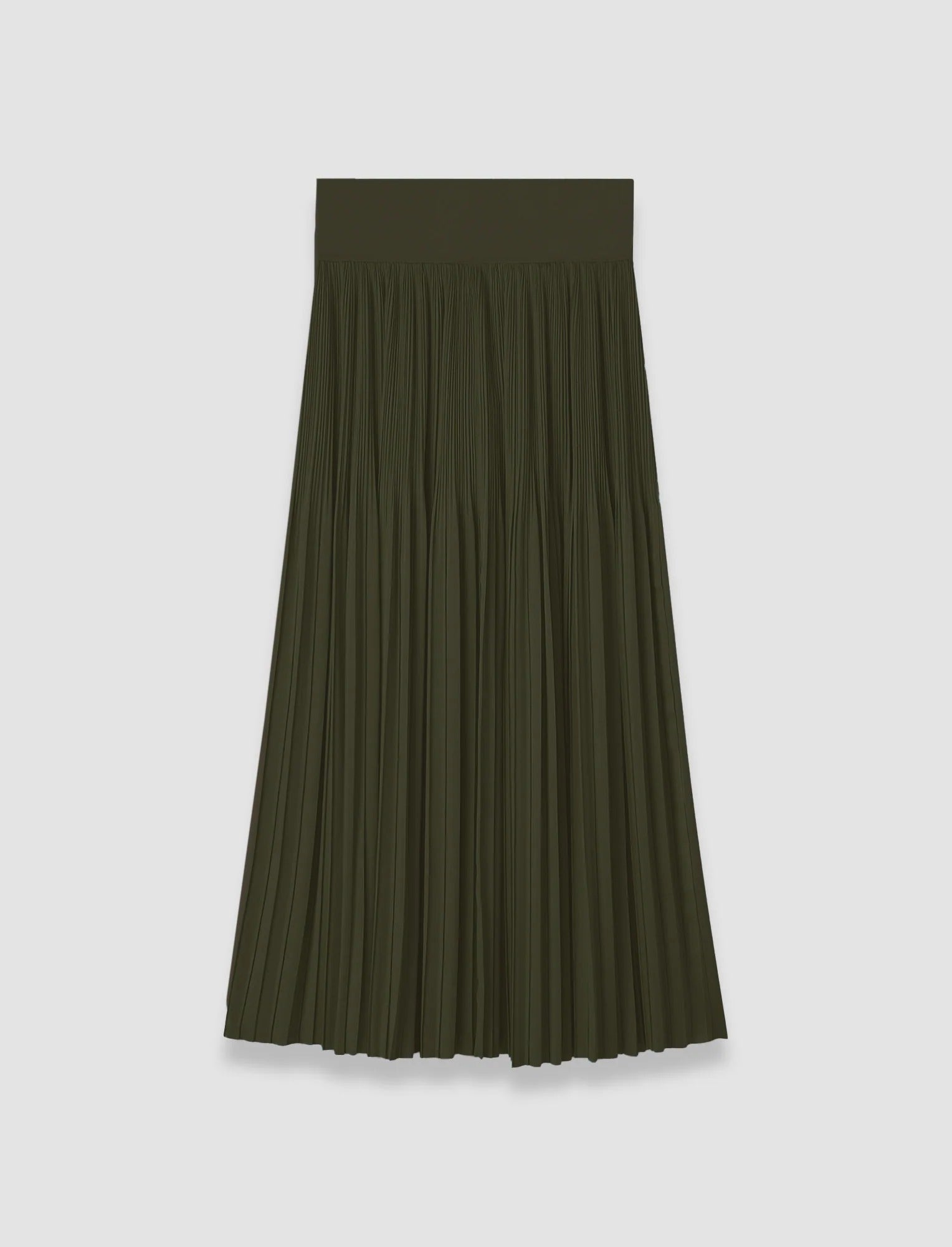 Rabat Pleated Satin Skirt