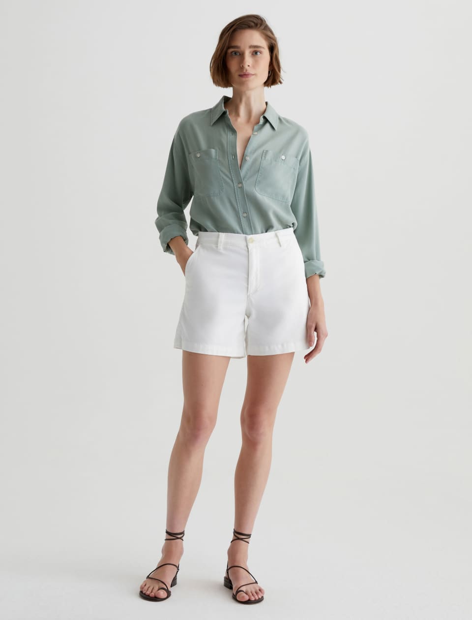 Jude  Chino Short Ivory