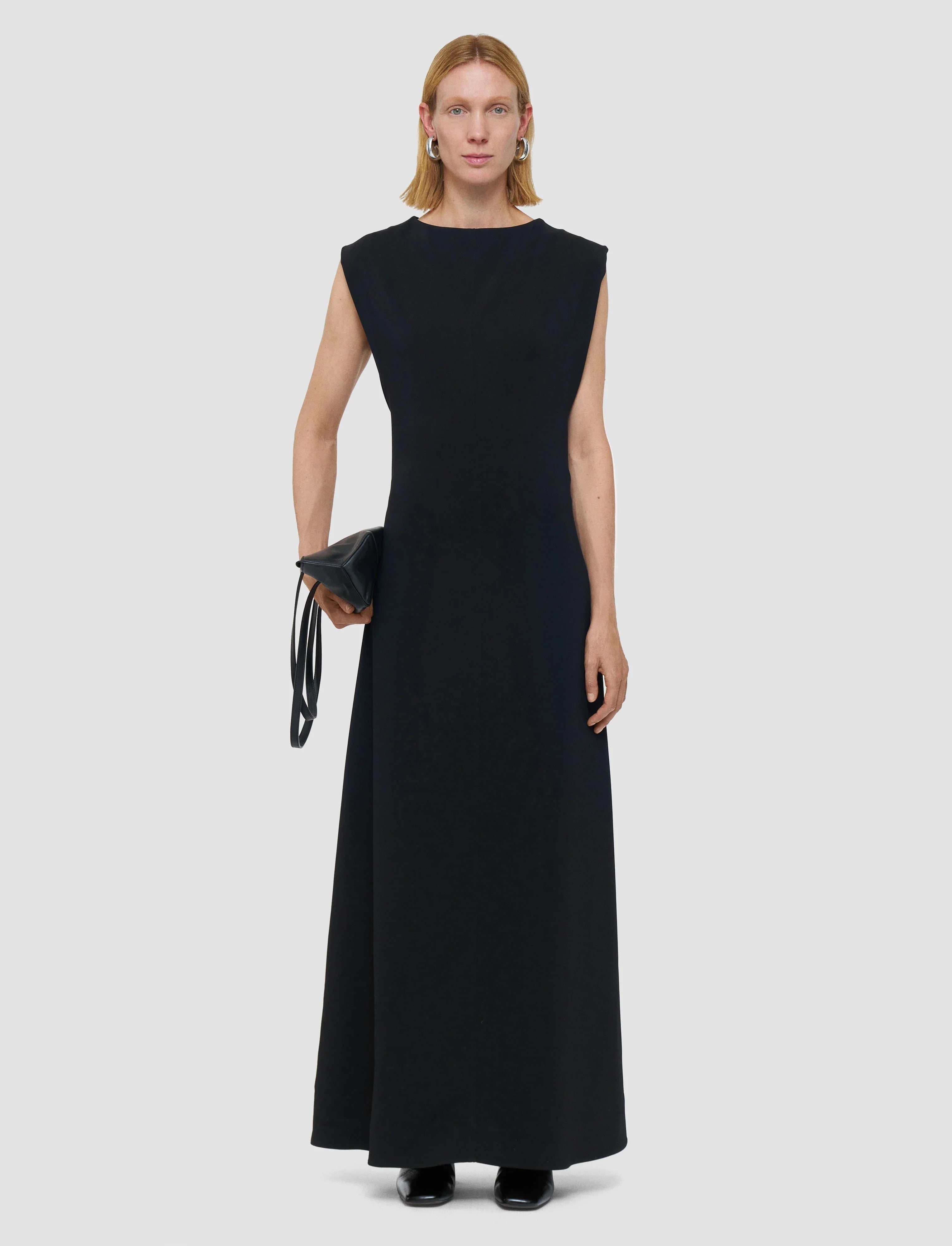 Neva Comfort Cady Dress in Black