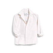 Silvio Untuckable Button-Up Shirt SAND STRIPE