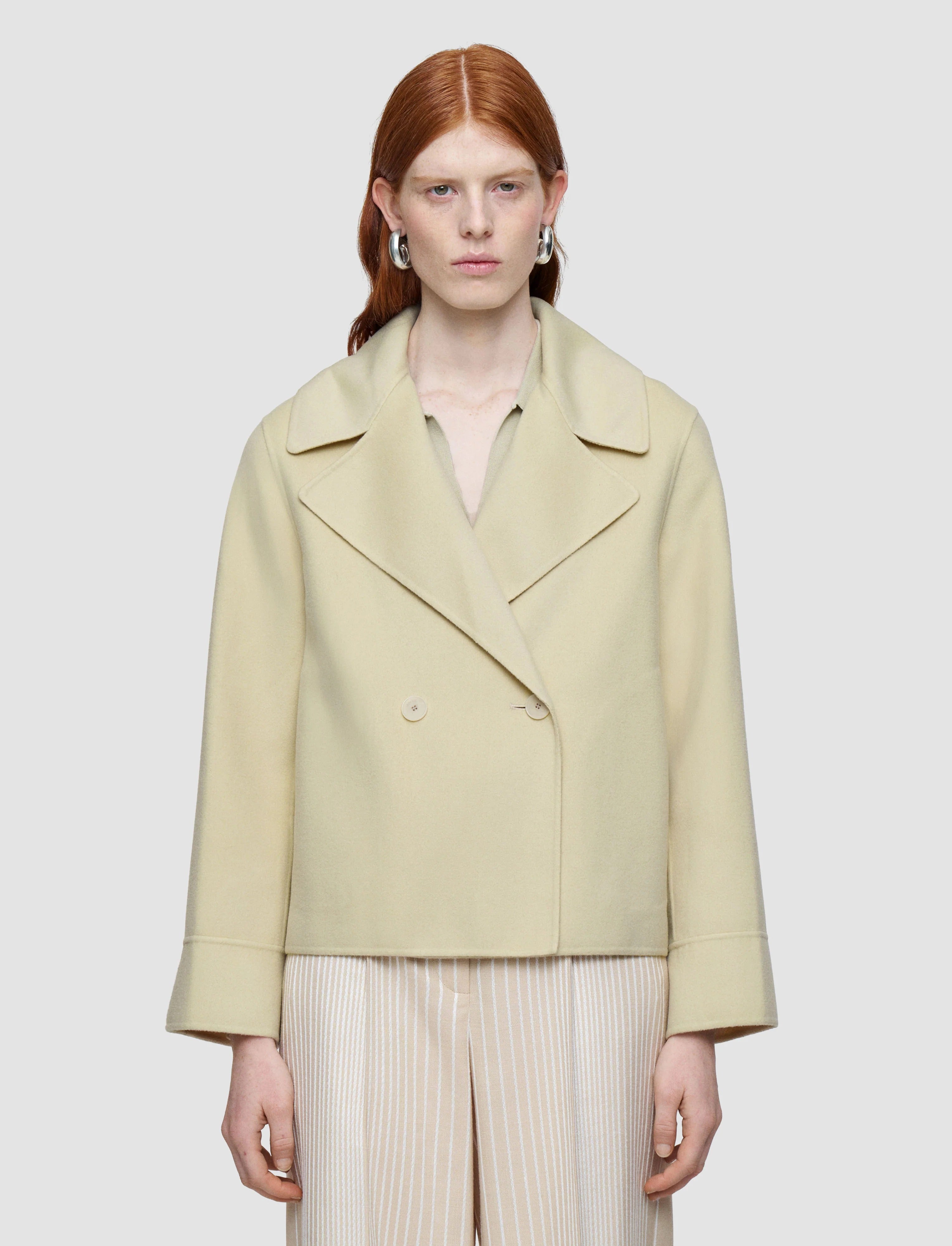 Rollet-Coat-Light Dbl Face Affagato
