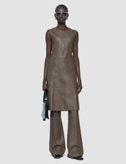 Heidi Leather Stretch Dress