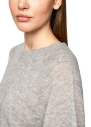 Short-Sleeve Sweater Silver