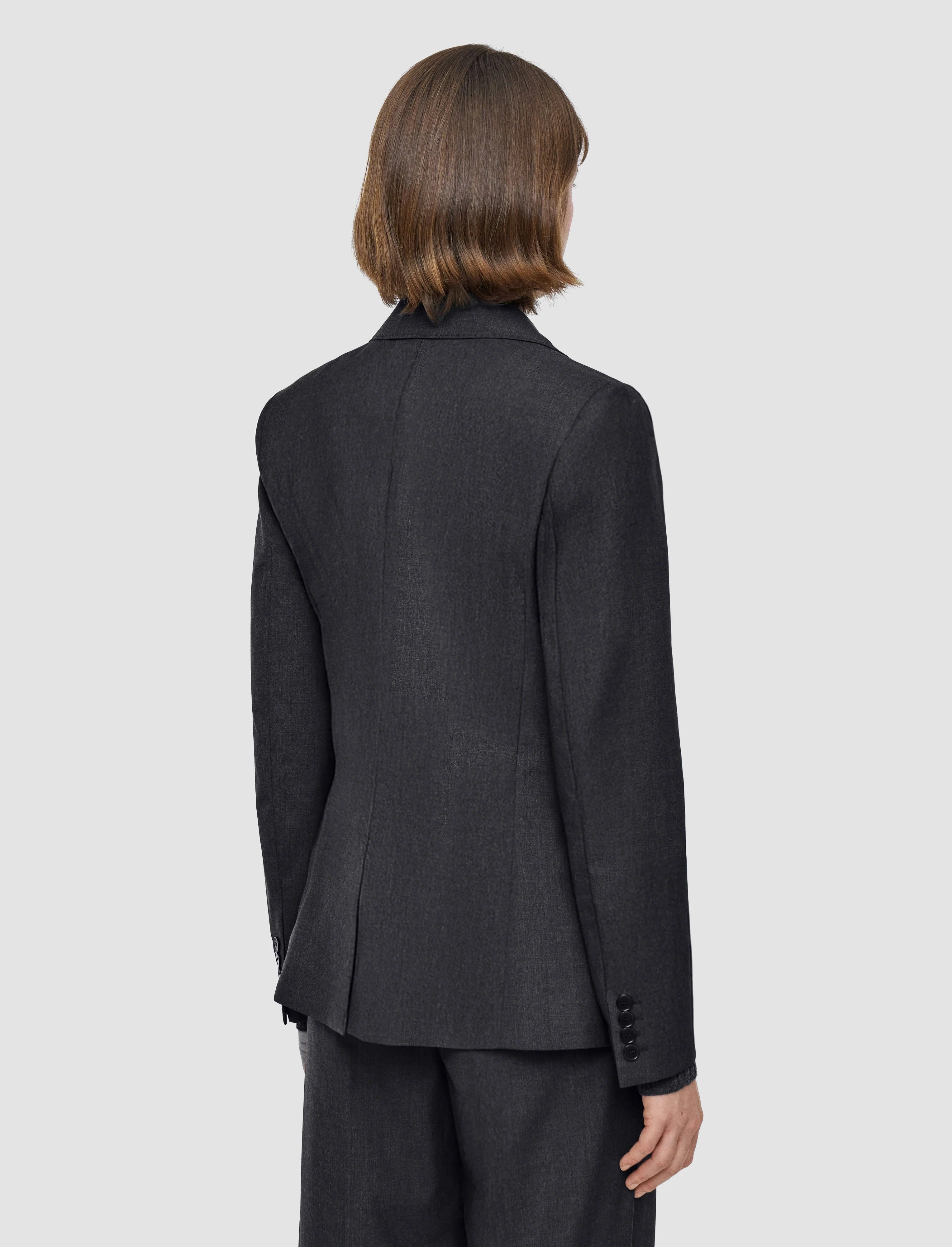 Marty Light Wool Tailoring Jacket Grey