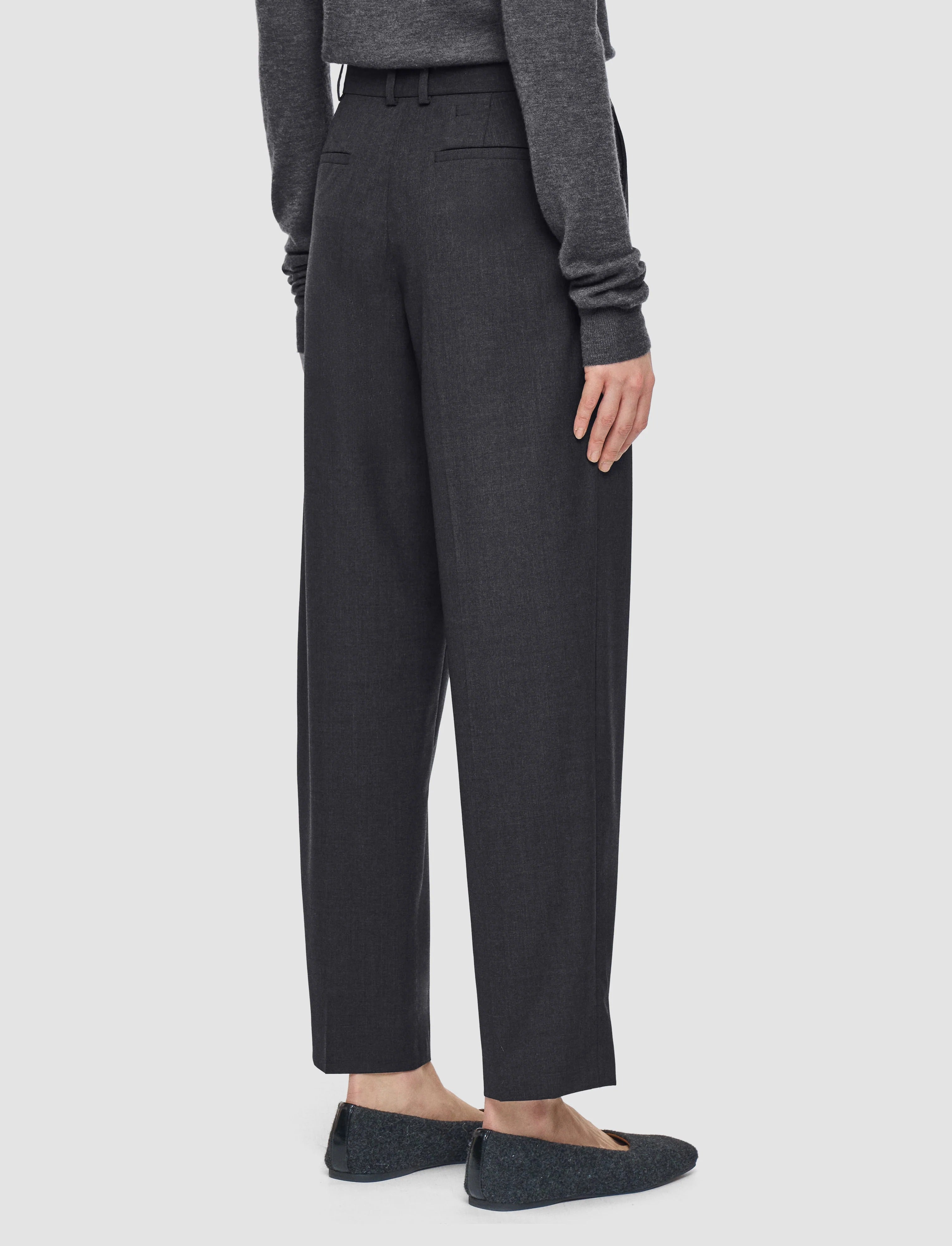 Trina Light Wool Tailoring Trousers Grey
