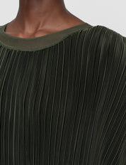 Cedre Pleated Satin Top