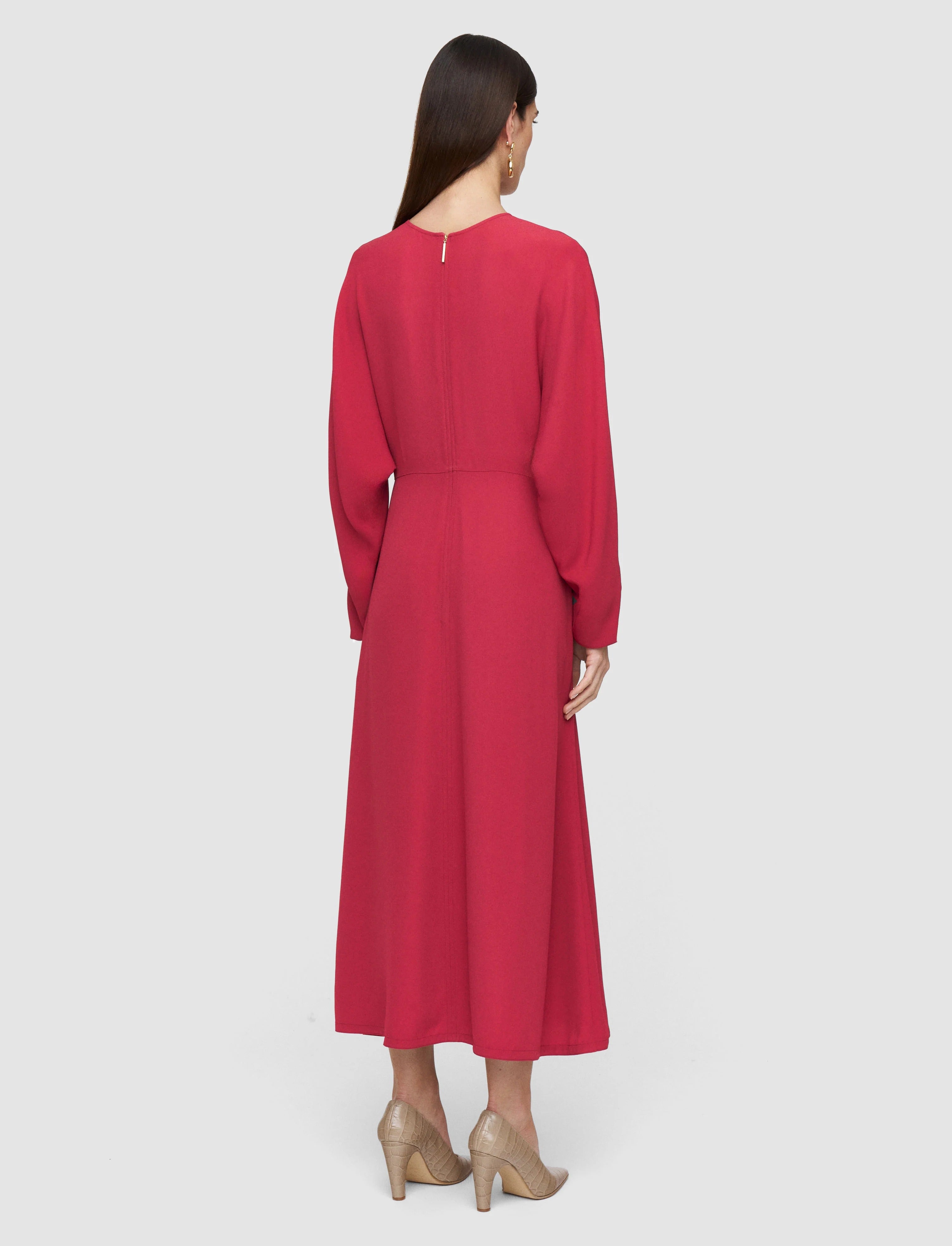 Hills Crepe Dress Mulberry