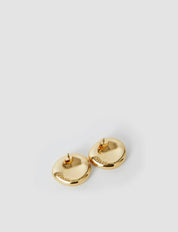Bean Earrings Gold