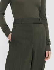 Zen Light Wool Trousers Green