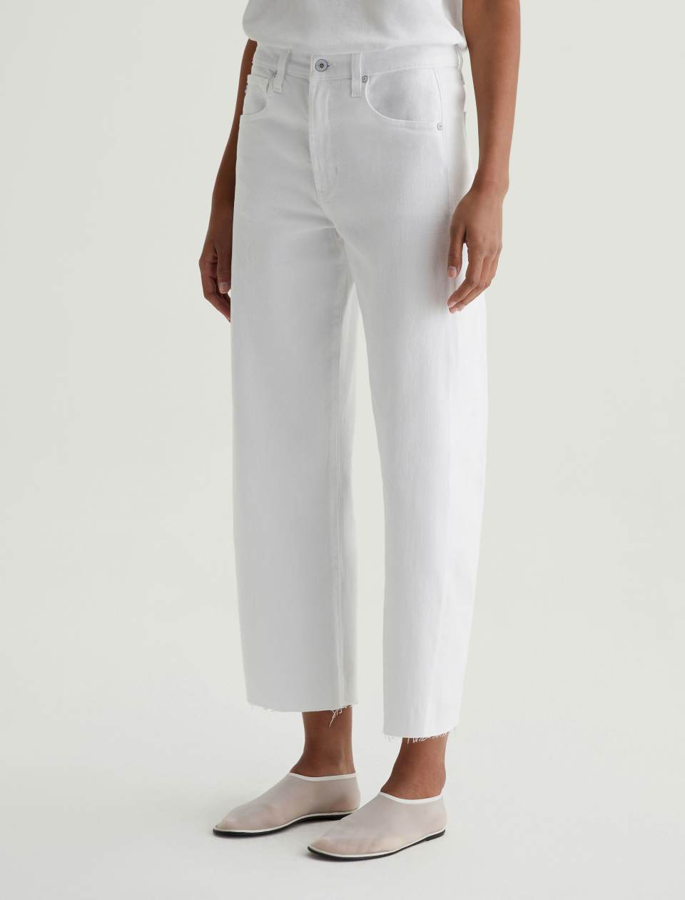 Hattie Crop - Gallery White