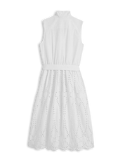 Grace Sleeveless Dress White