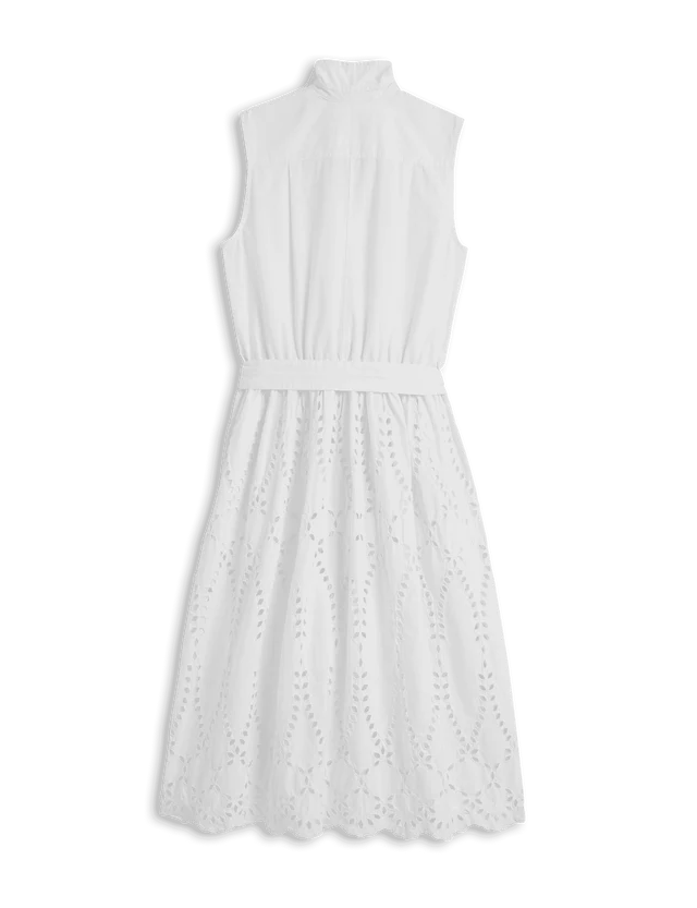 Grace Sleeveless Dress White