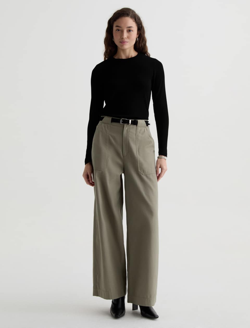 Julia Long-Sleeve Top Super Black