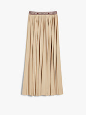 Bleu Sand pleated skirt