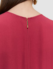Hills Crepe Dress Mulberry