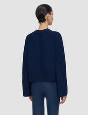Maple Pure Cashmere Jumper Blue