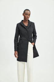 ALAM Long, black sporty blazer