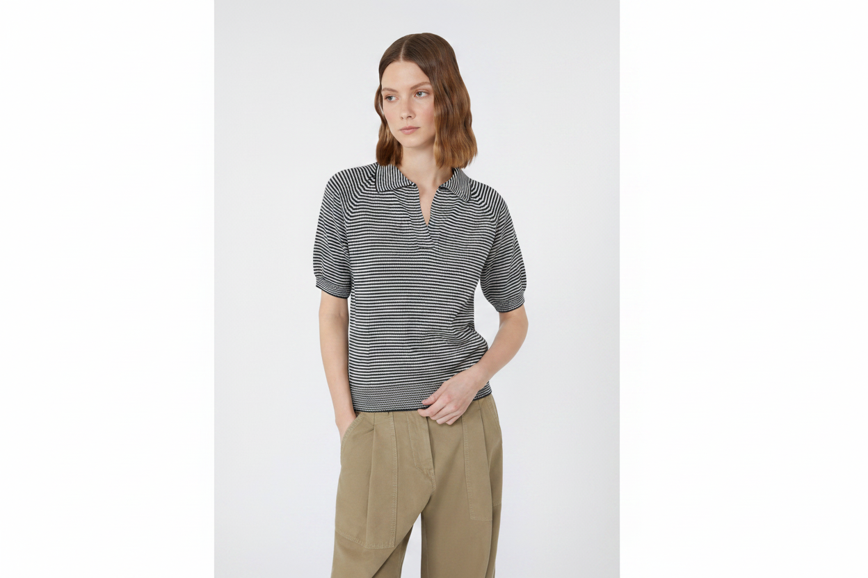 Junior Polo Knit - Image 4 Sharpened