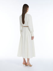 Midi Shirt Dress Ivory