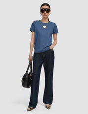Livia Cotton Top Blue
