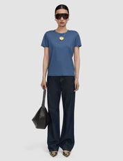 Livia Cotton Top Blue