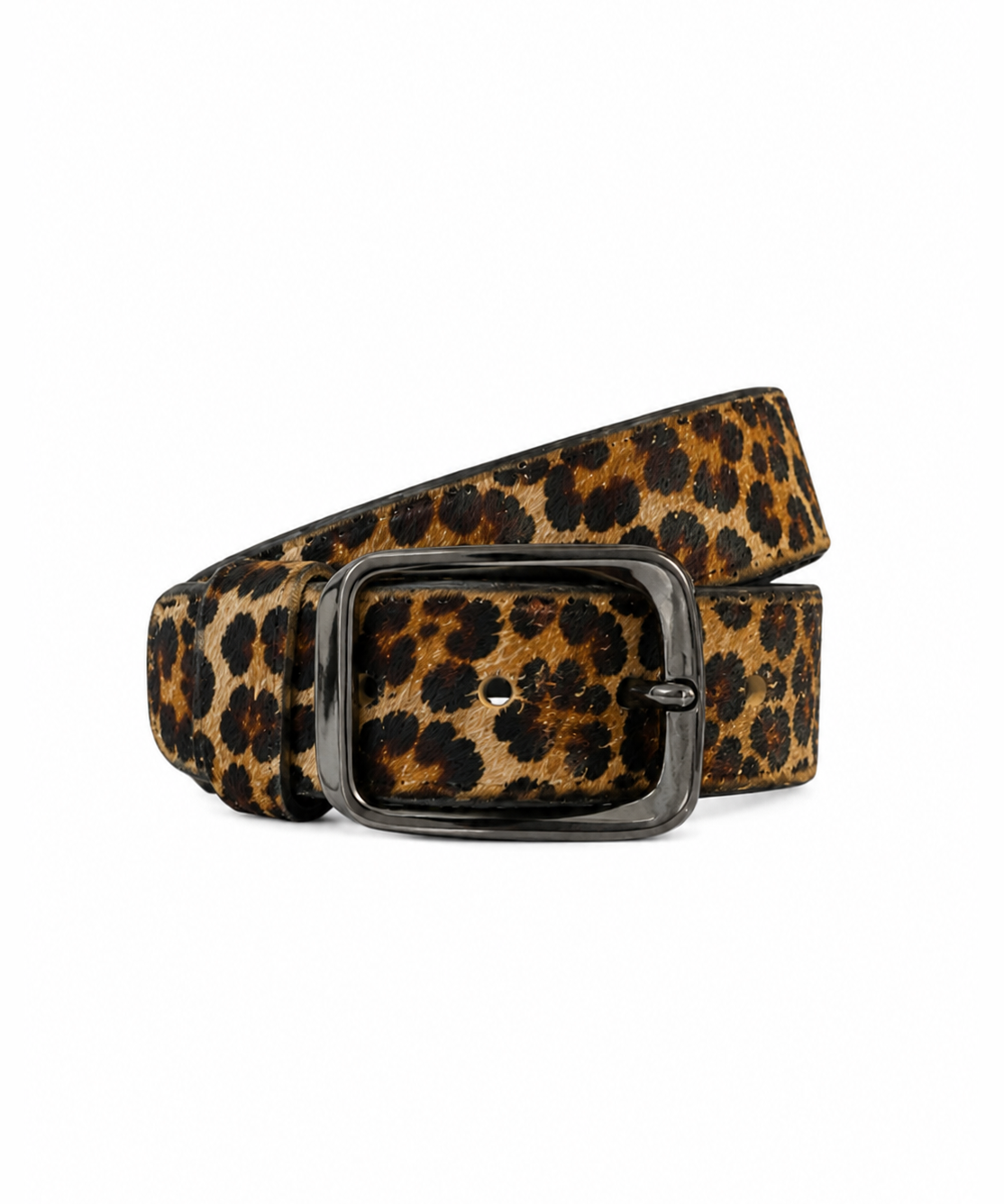 Marc Cain Belt Brown Leopard Print