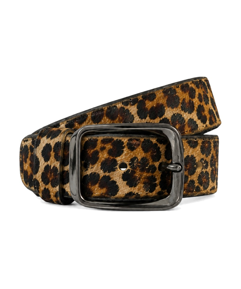 Marc Cain Belt Brown Leopard Print