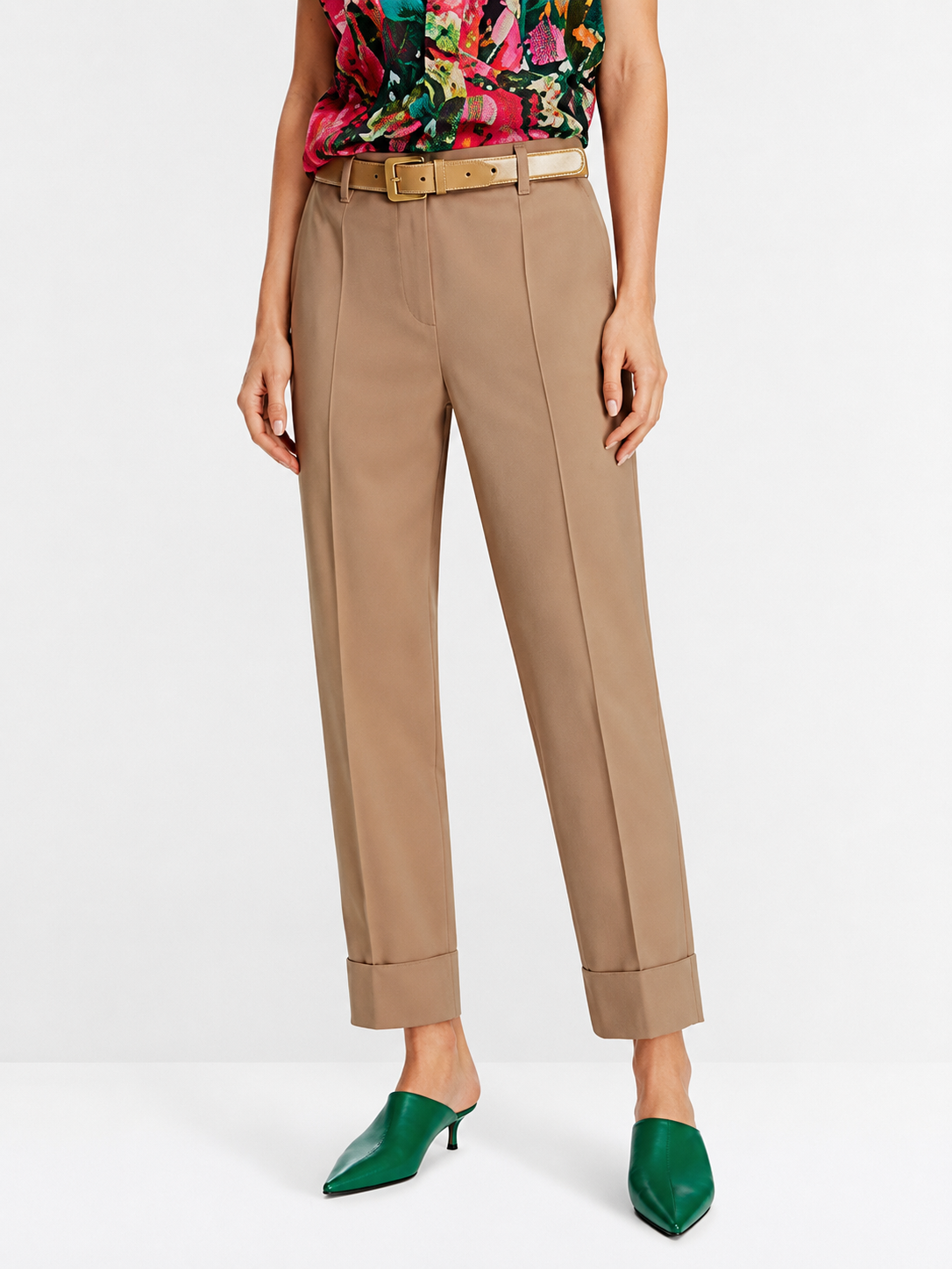 Marc Cain Fordon Trousers Camel