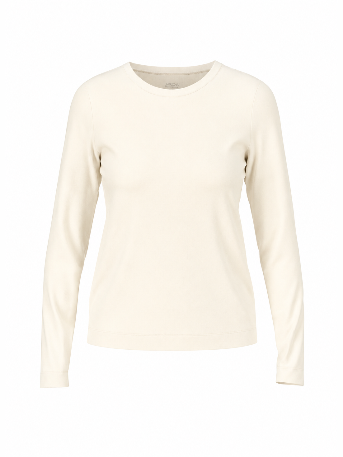 Long-Sleeve T-Shirt Bright Ecru
