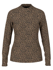 Leopard Print Long Sleeve top