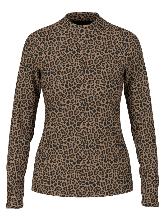Leopard Print Long Sleeve top