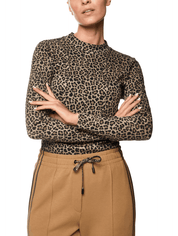 Leopard Print Long Sleeve top