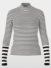 Blk/white stripe tshirt