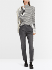 Blk/white stripe tshirt