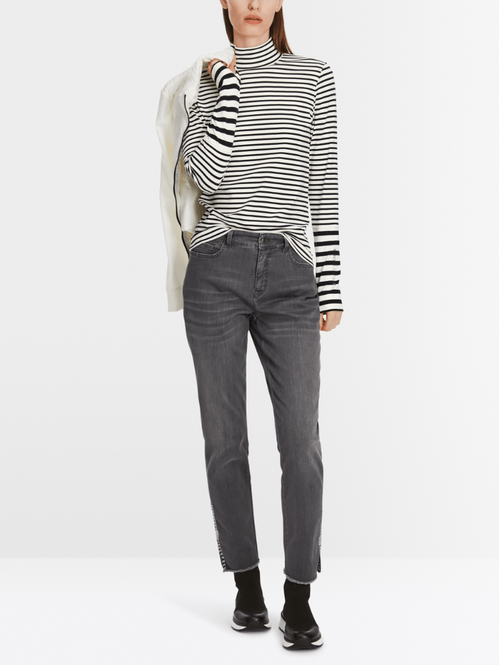 Blk/white stripe tshirt