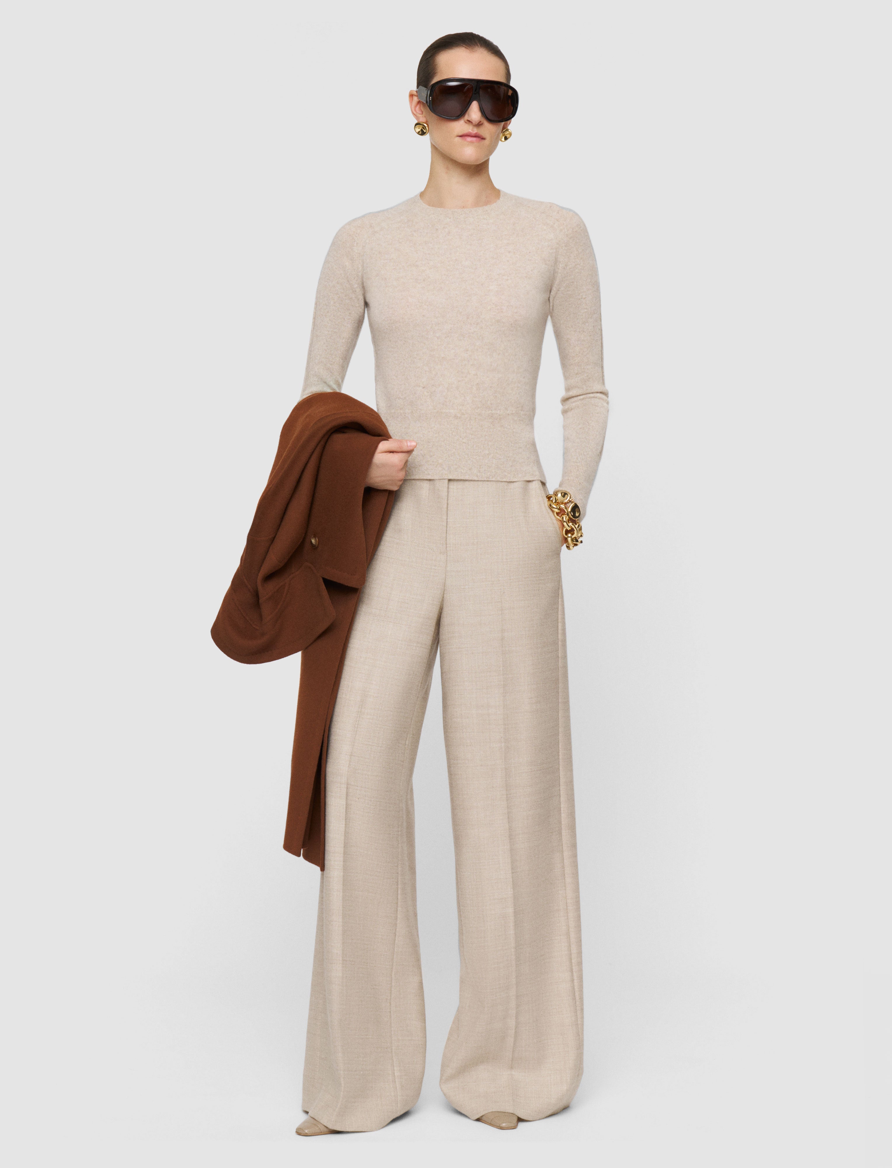 Melby Top Light Pure Cashmere Beige
