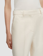 Mitae Sandstone Cotton Silk Blend Trousers