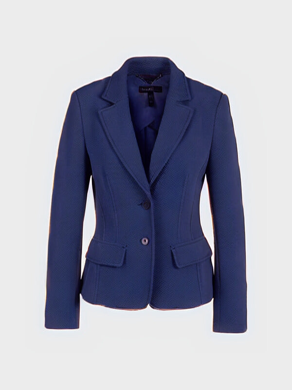 Navy Blazer with Tailored Fit