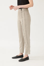 Nia Slim sporty pants washed finish